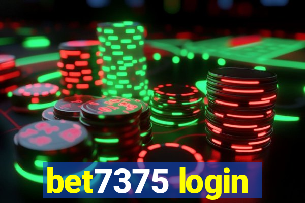 bet7375 login